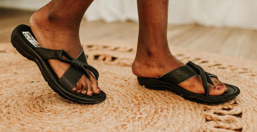 Women's | Obapapa Step It Up Leather Sandal With Arch
