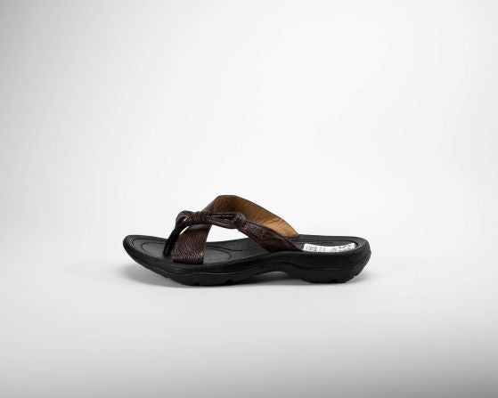 obapapa brown leather sandal