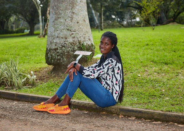 Women’s | Esi Handwoven Kente Loafers with Arch Support-Step Into Style